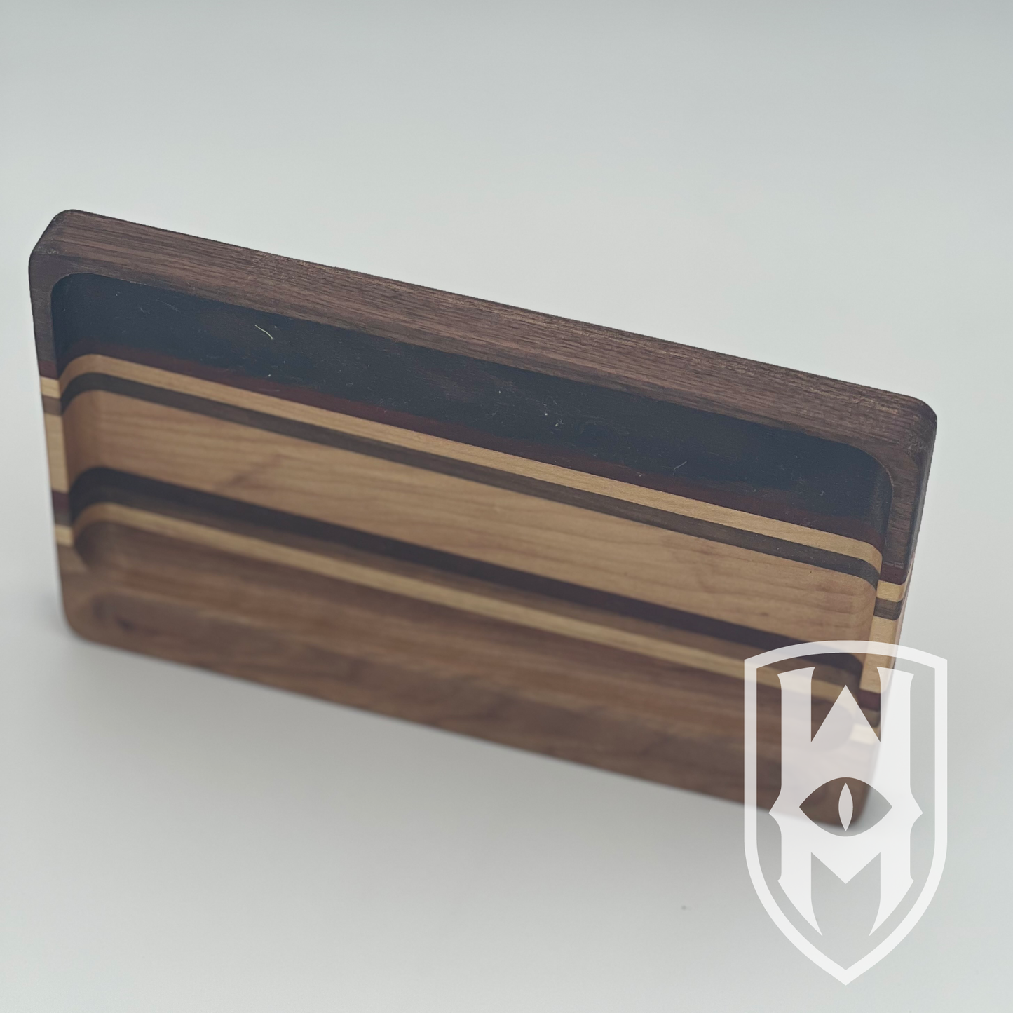 Valet Tray w/ Large Pocket & Pencil Holder