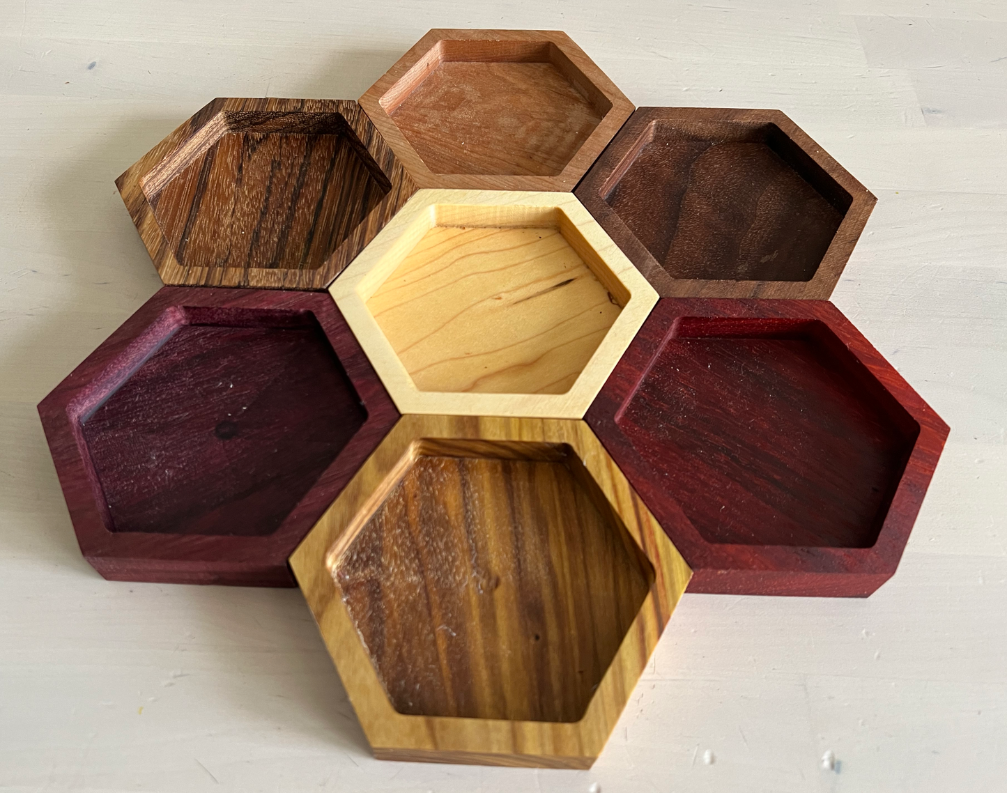 Hexagon Valet Tray