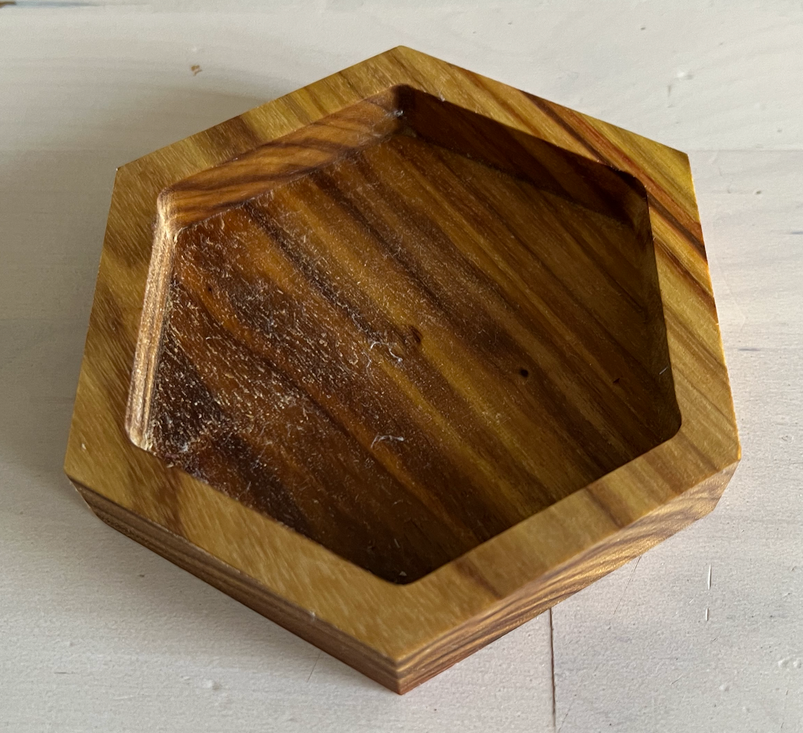 Hexagon Valet Tray