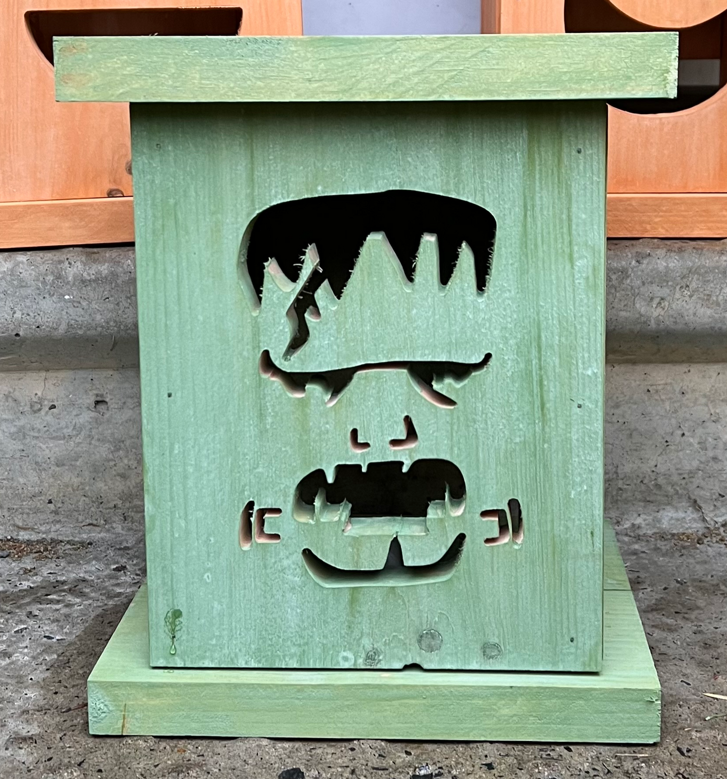 Rustic Jack-o'-lantern