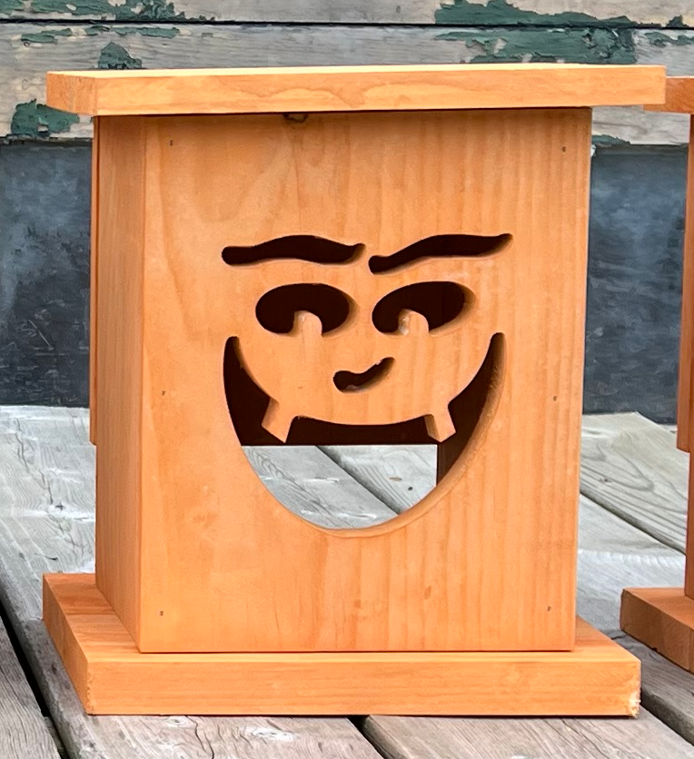 Rustic Jack-o'-lantern