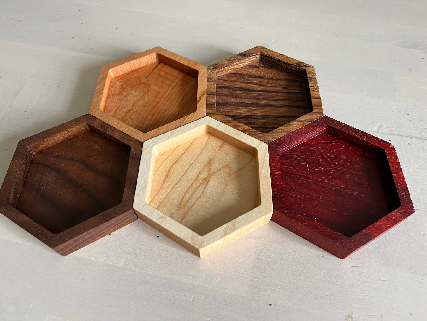 Hexagon Valet Tray