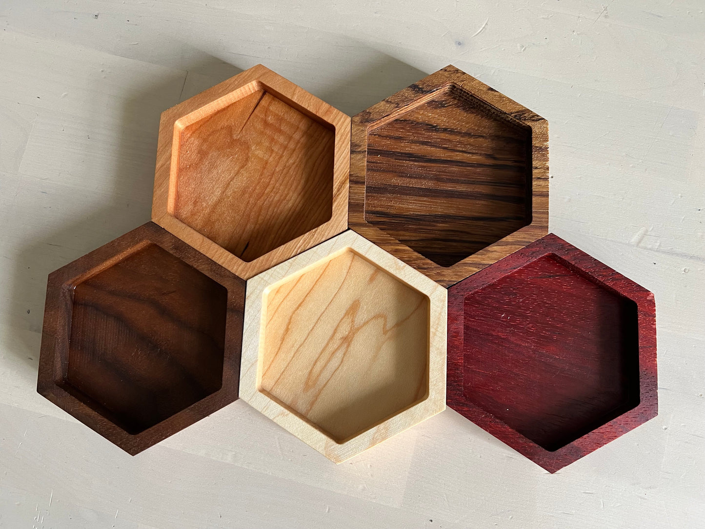 Hexagon Valet Tray